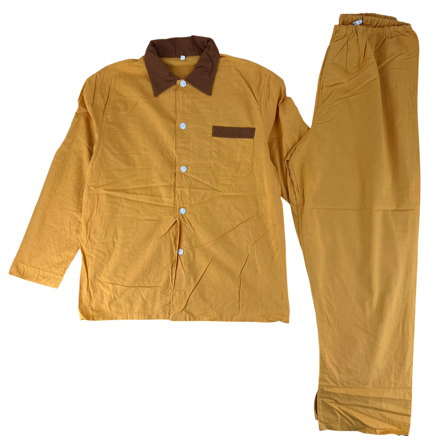 Czechoslovak Army 80's Orange Pyjama Set - Large