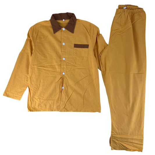 Czechoslovak Army 80's Orange Pyjama Set - Large