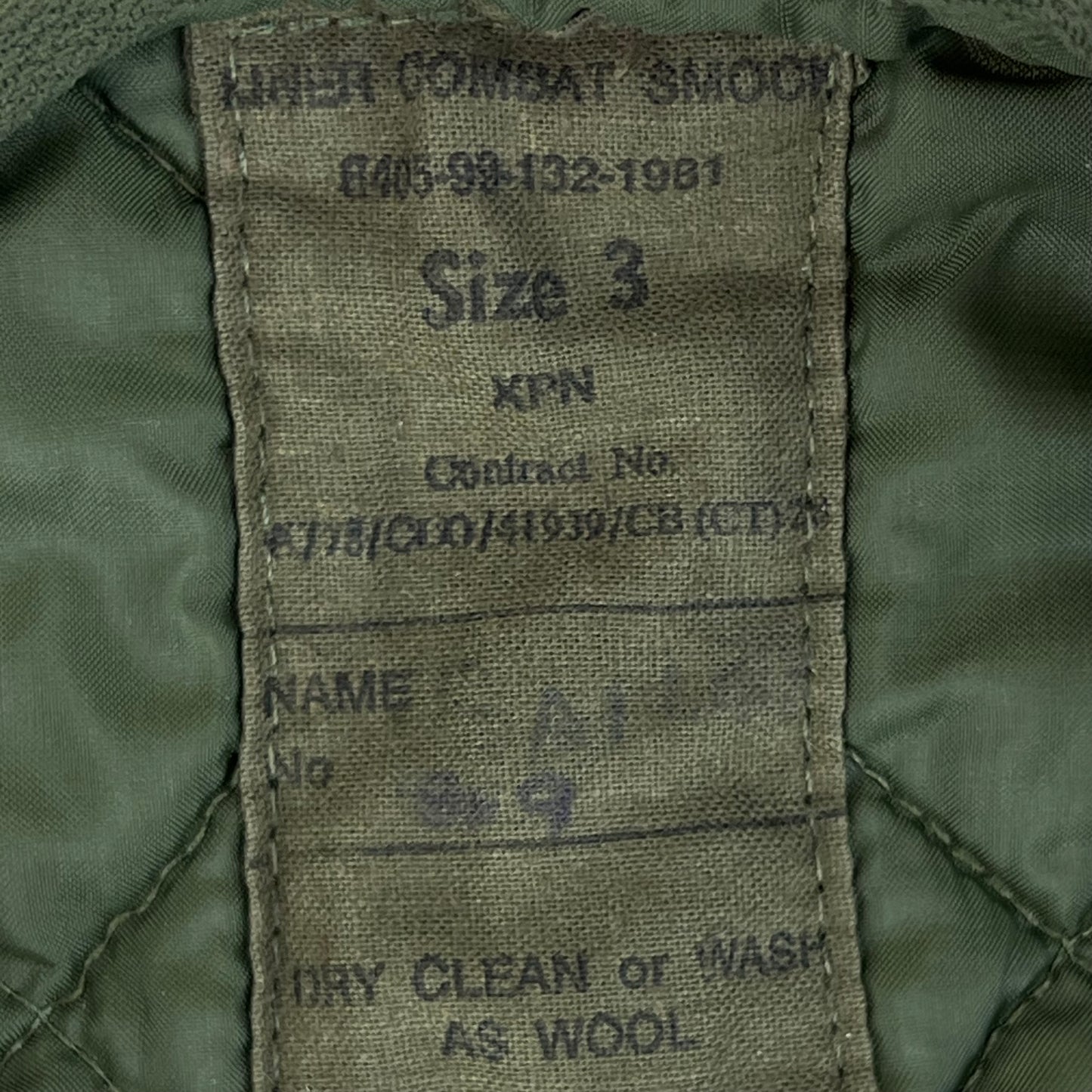 British Army Cold Weather Jacket Gilet Liner - Large SIZE 3