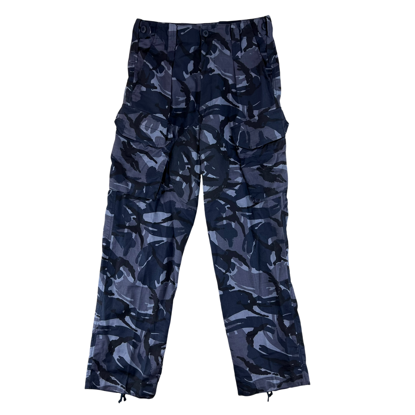 British Army OPFOR Blue DPM Camouflage Combat Trousers - W30 L30.5