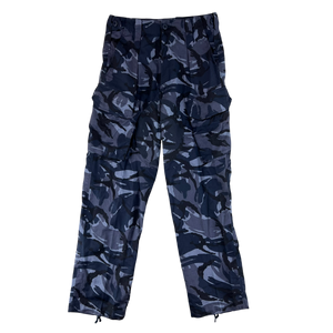 British Army OPFOR Blue DPM Camouflage Combat Trousers - W30 L30.5