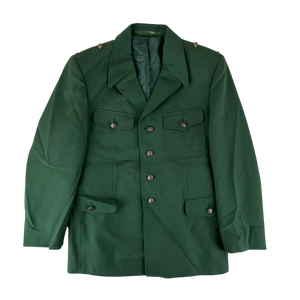 West German Police Green Dress Jacket - Large