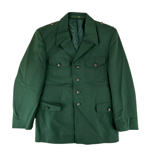 West German Police Green Dress Jacket - Large