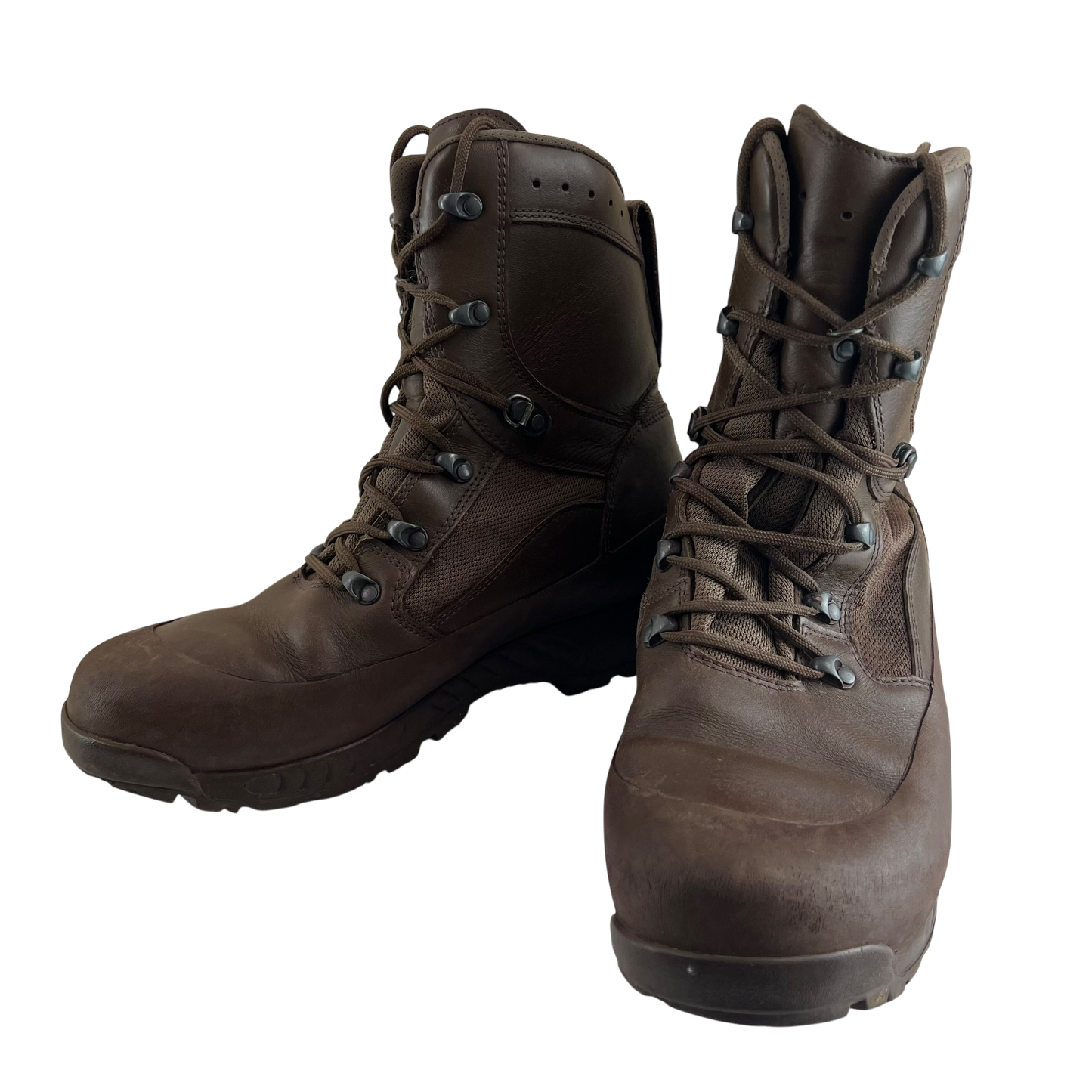 British Army HAIX Brown Combat Boots - Size 12M