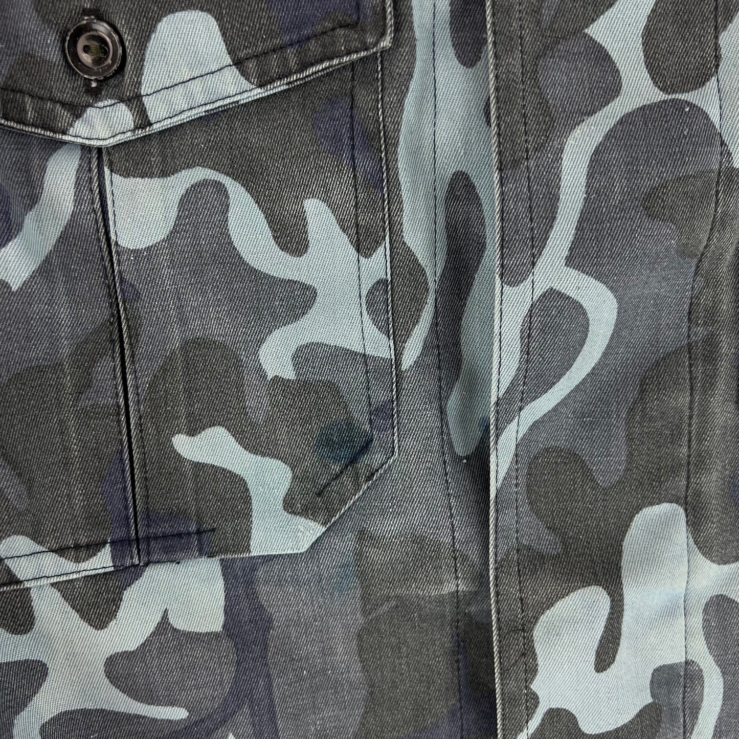 Romanian Army / Police M1990 Blue Leaf Camouflage Jacket - Large