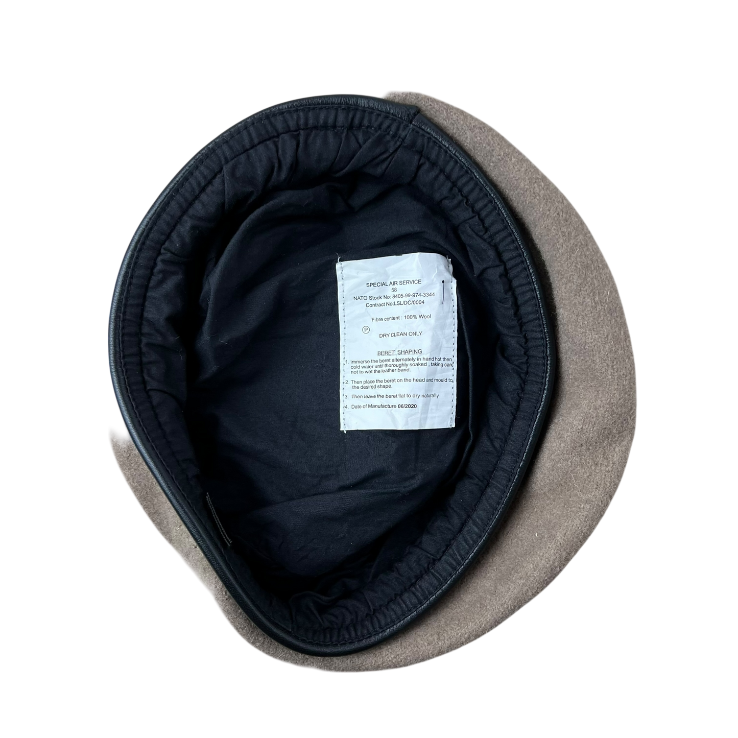 British RAF Beret - Special Air Service - Medium 58cm