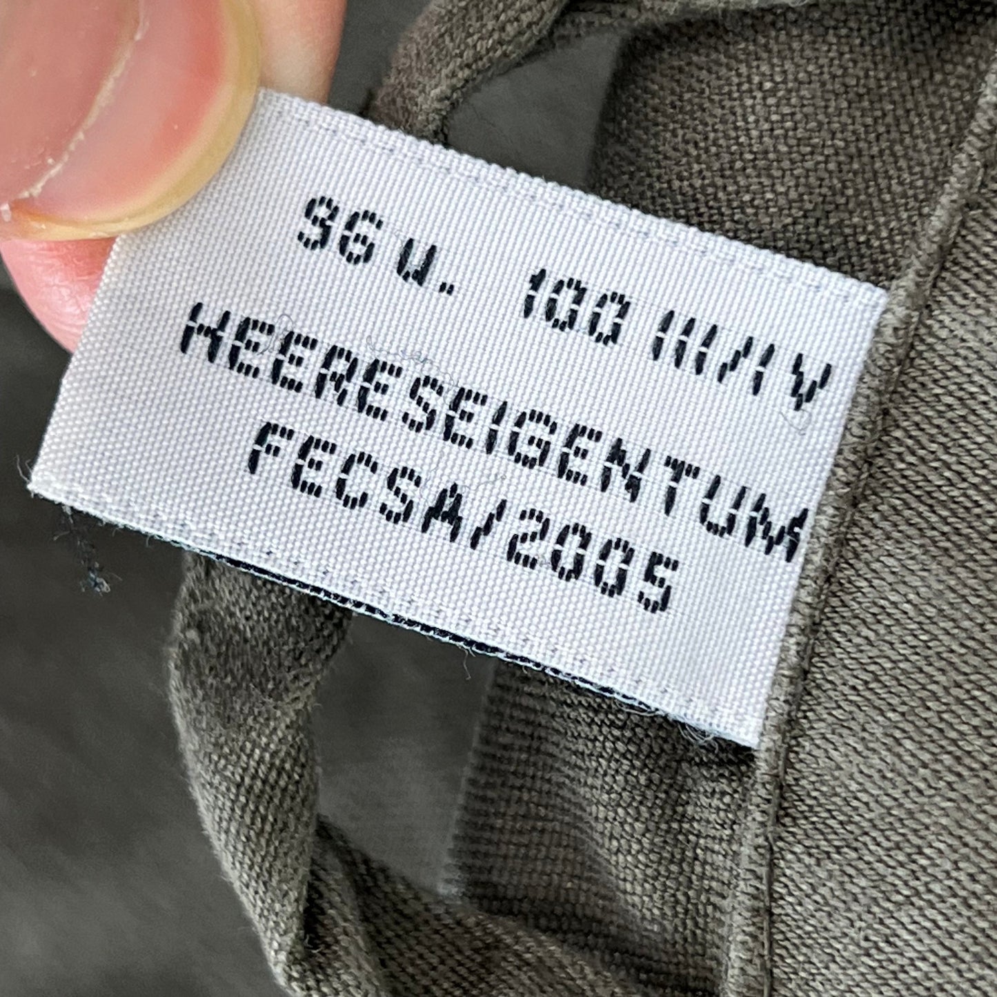 Austrian Army Olive Drab Anzug 03 Alpine Jacket - Medium 96-100 III/IV