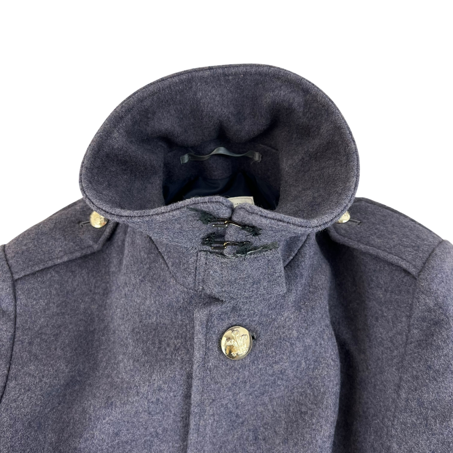 British Army Footguards Wool Greatcoat - Royal Regiment of Wales - Medium 176/92