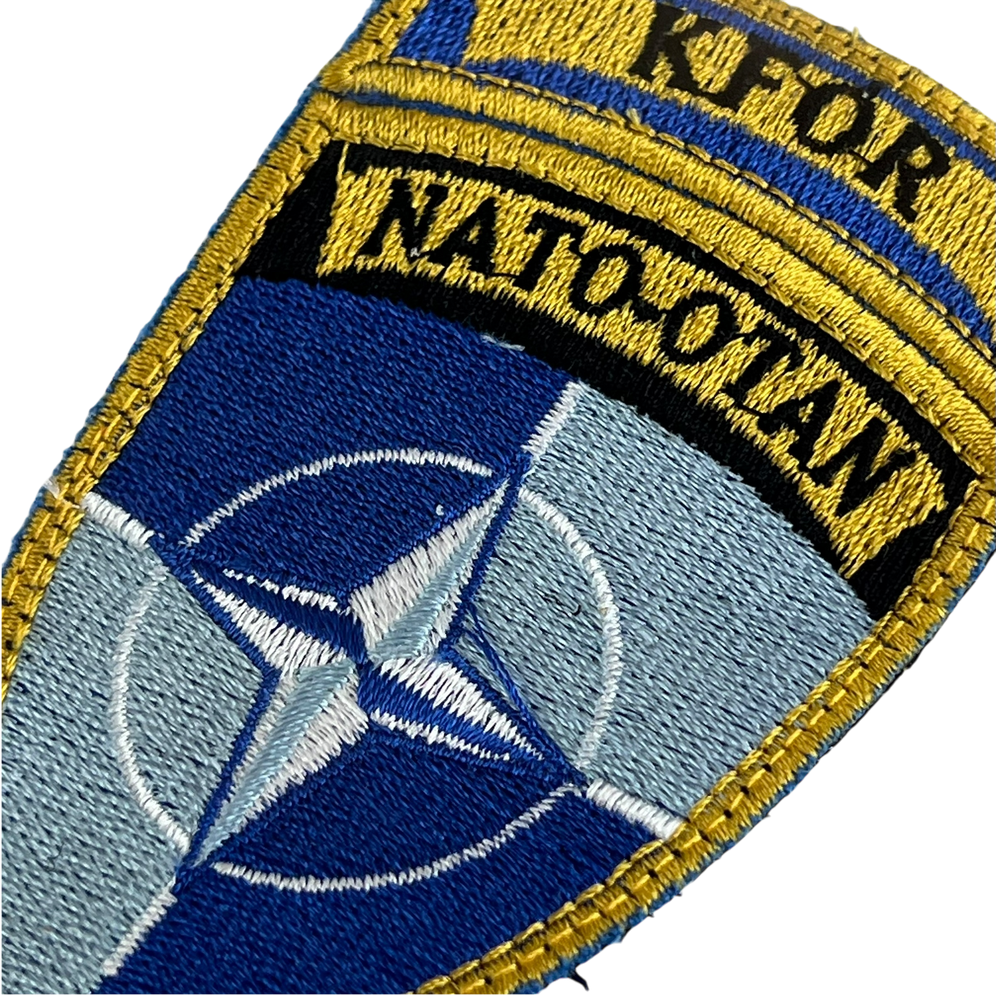 Finnish Army NATO KFOR Sleeve Patch