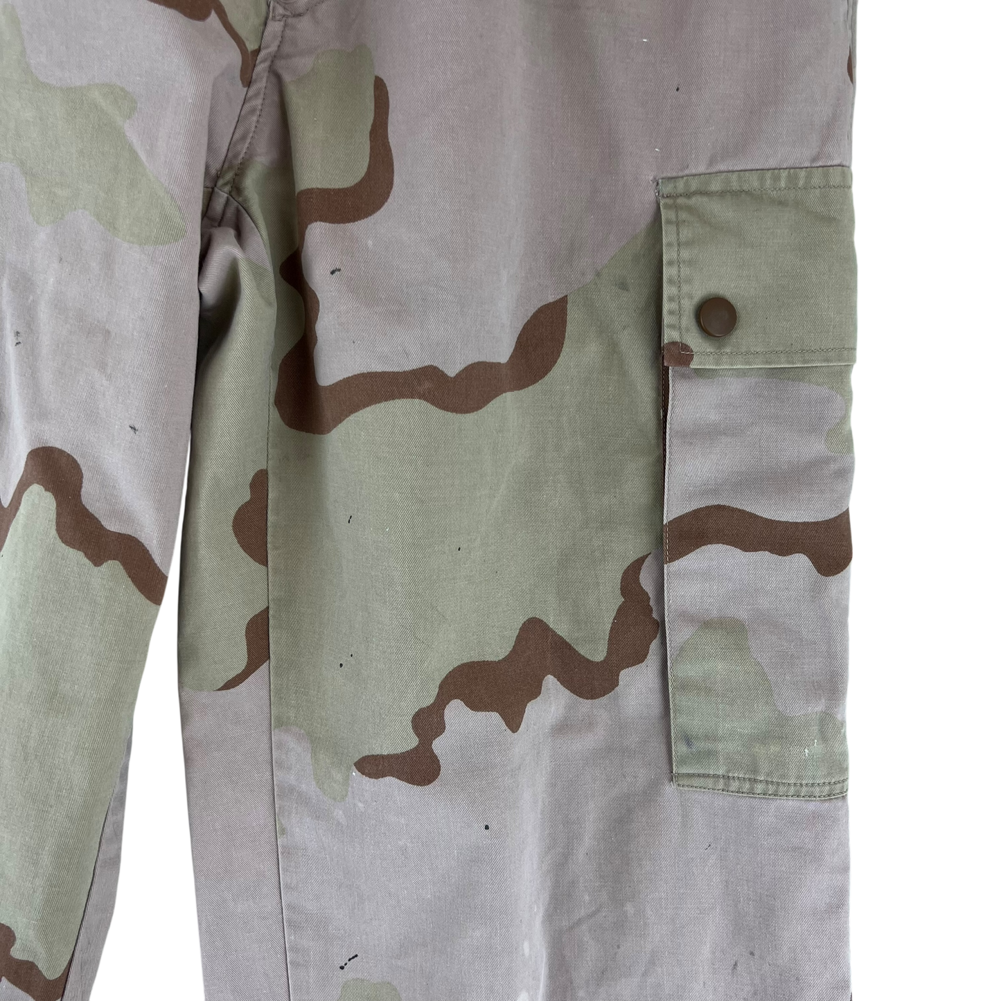 Dutch Army M93 Desert Tricolour Camouflage Combat Trousers - W30 L34