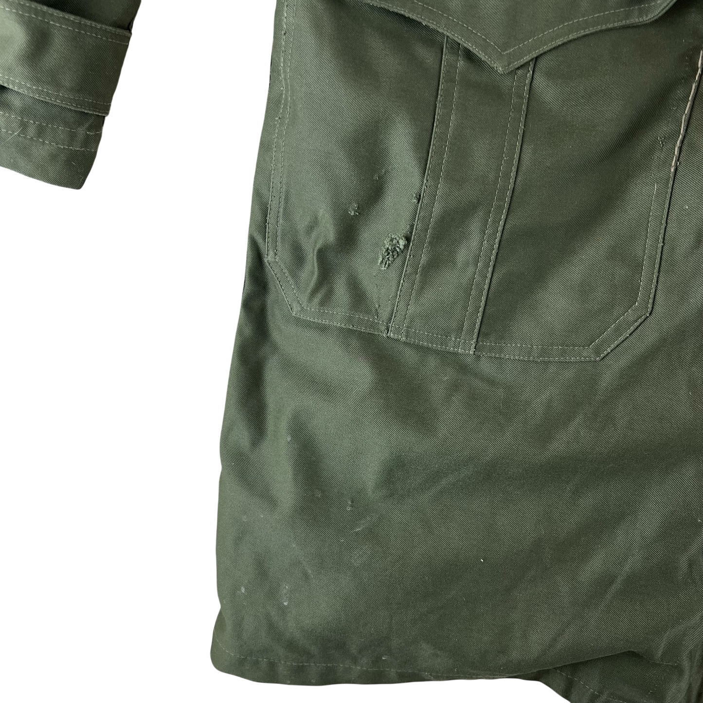 Yugoslav Army M77 Olive Green Parka w/ Liner - Large