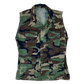 US Army M81 Woodland Camouflage BDU Combat Jacket Vest - Large