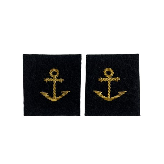 Finnish Navy Anchor Sleeve Patches