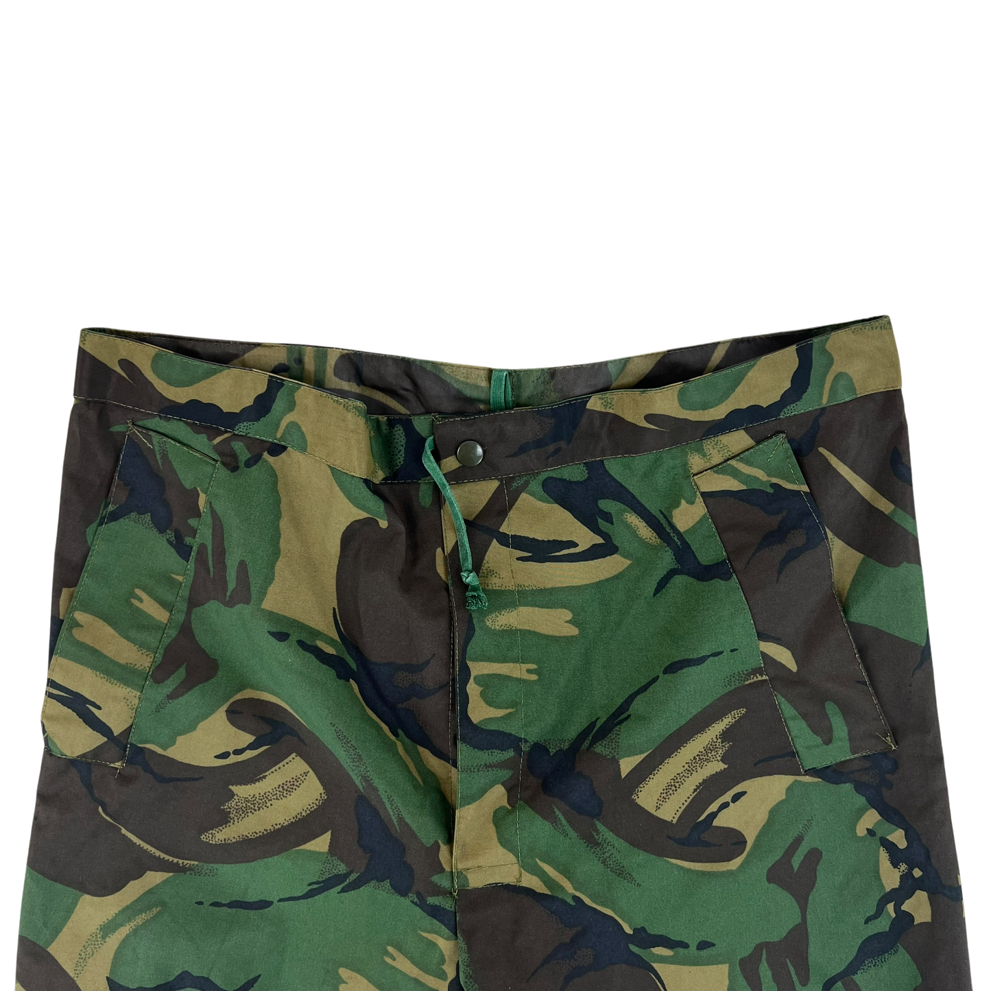 British Army DPM Camouflage Waterproof Trousers - W36 L27
