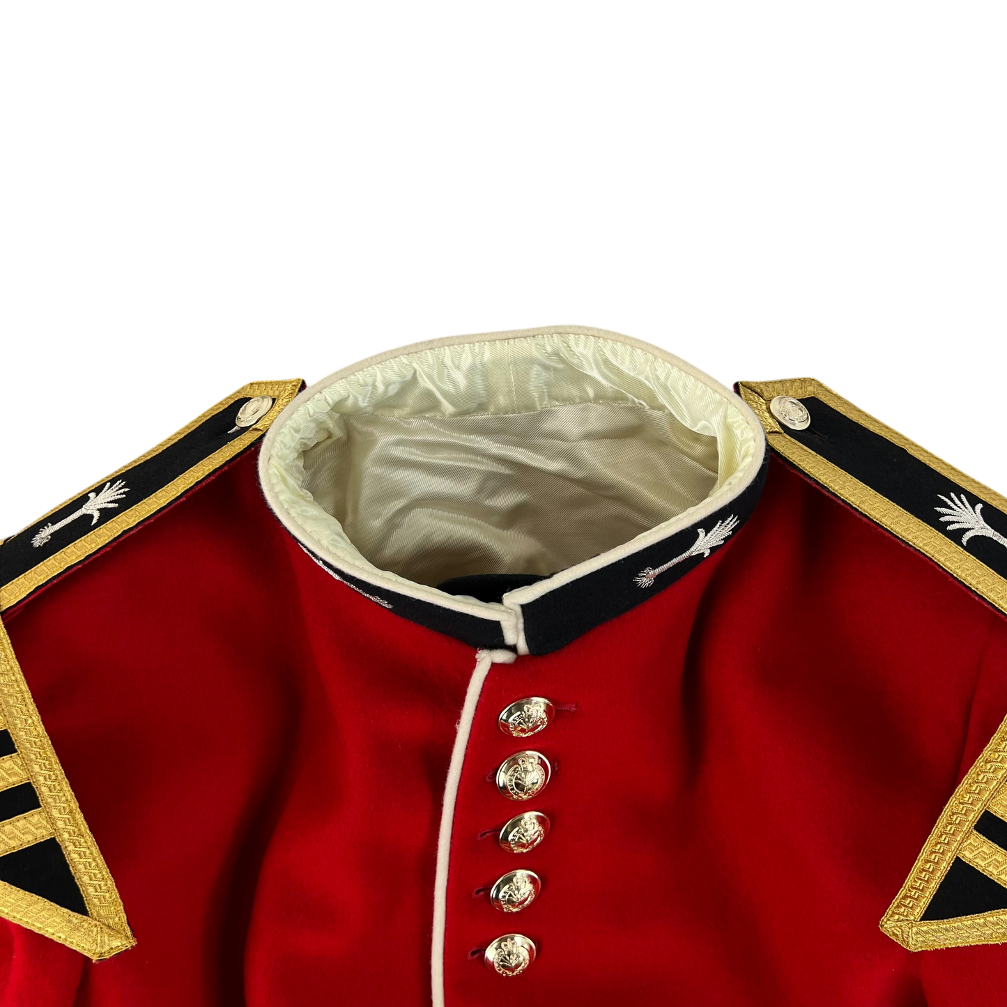 British Army RHQ SGTS Bandsman's Tunic Jacket w/ Wings - Welsh Guards - X Large