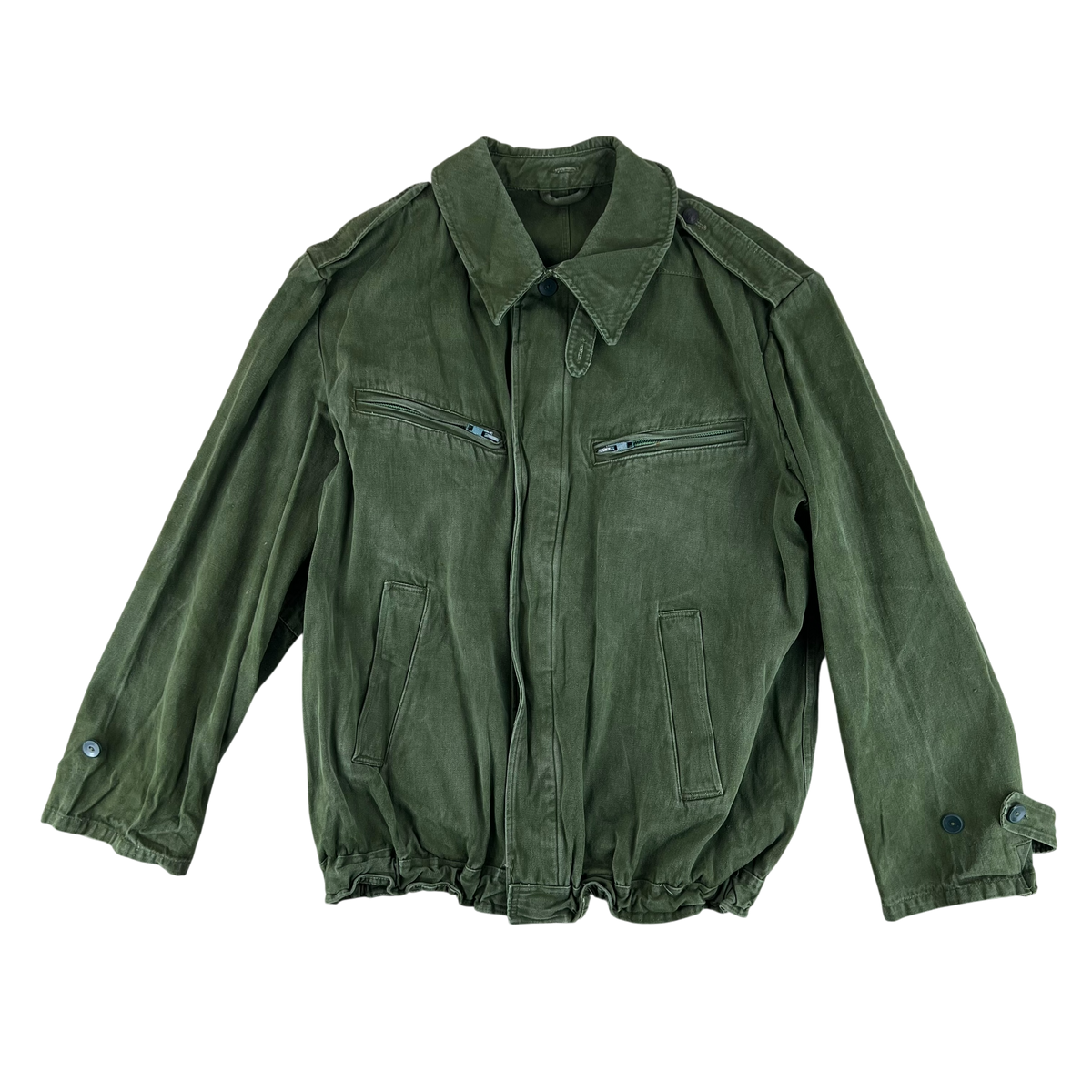 Hungarian People's Army Olive Green M75 Tanker Jacket - Large
