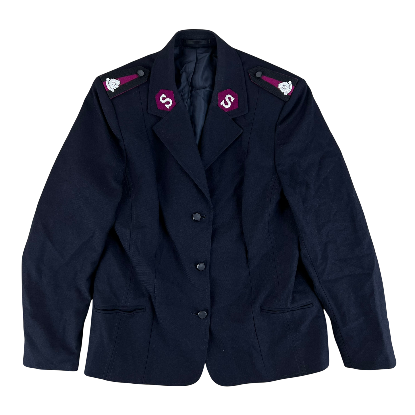 British Salvation Army Women's Ceremonial Dress Jacket - Medium