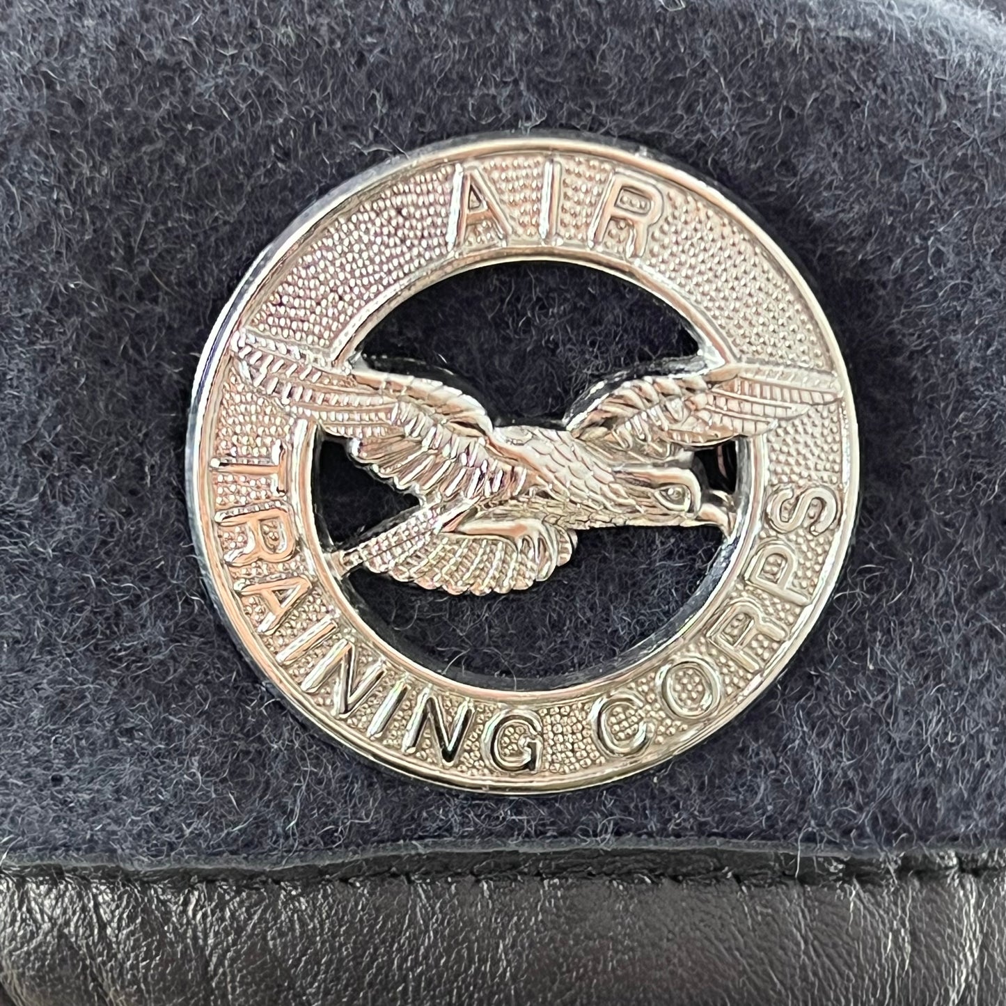 British RAF Beret w/ Badge - Air Training Corps - Large 59cm