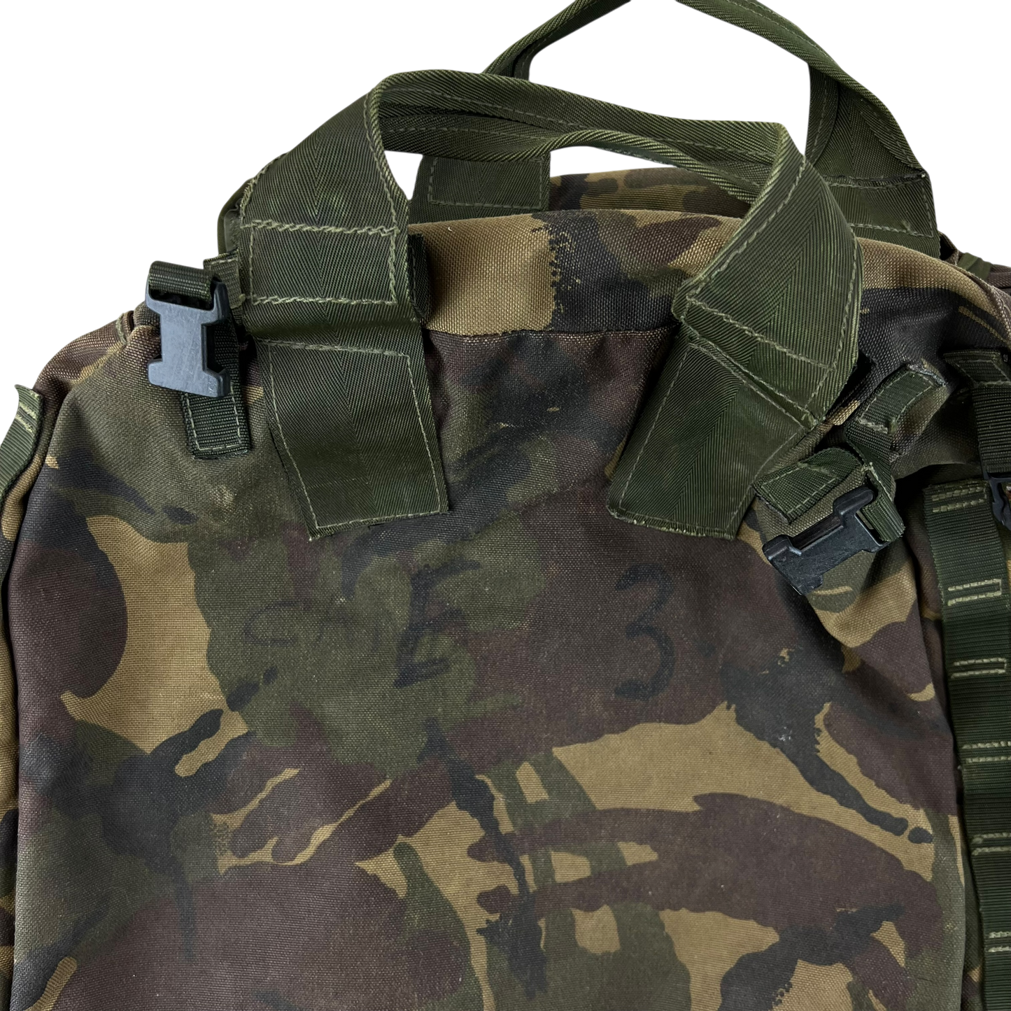 British Army S2000 DPM Woodland Camouflage 100L Short Convulted Rucksack