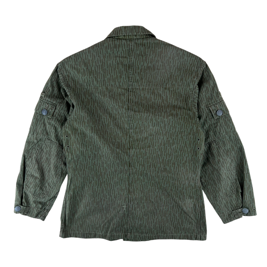 East German Army NVA DDR Raindrop Strichmuster Camouflage Jacket - Medium k48