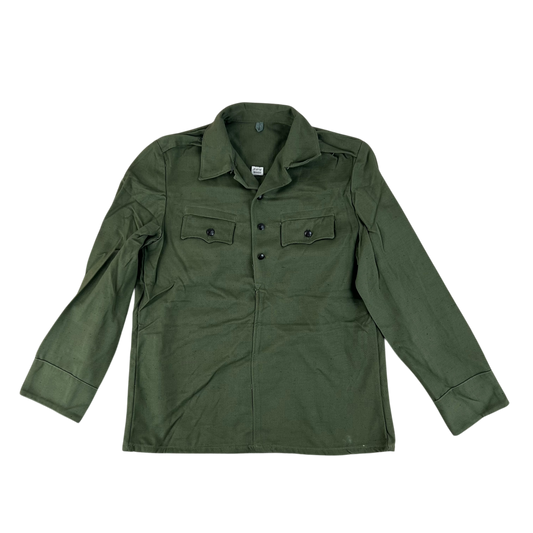 Bulgarian People's Army Olive Green Cossack Shirt - Medium