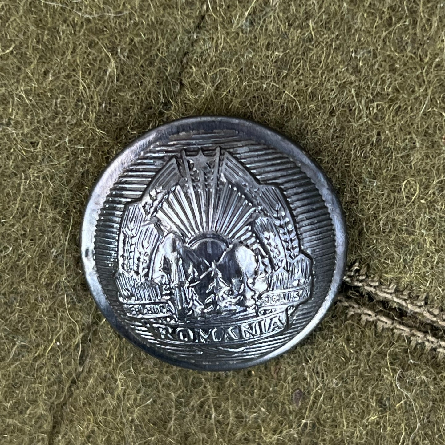 Romanian People's Army Khaki Wool Greatcoat - Medium