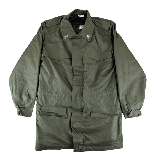 Italian Army Roma 75 Olive Green Drab Parka w/ Winter Liner - Large