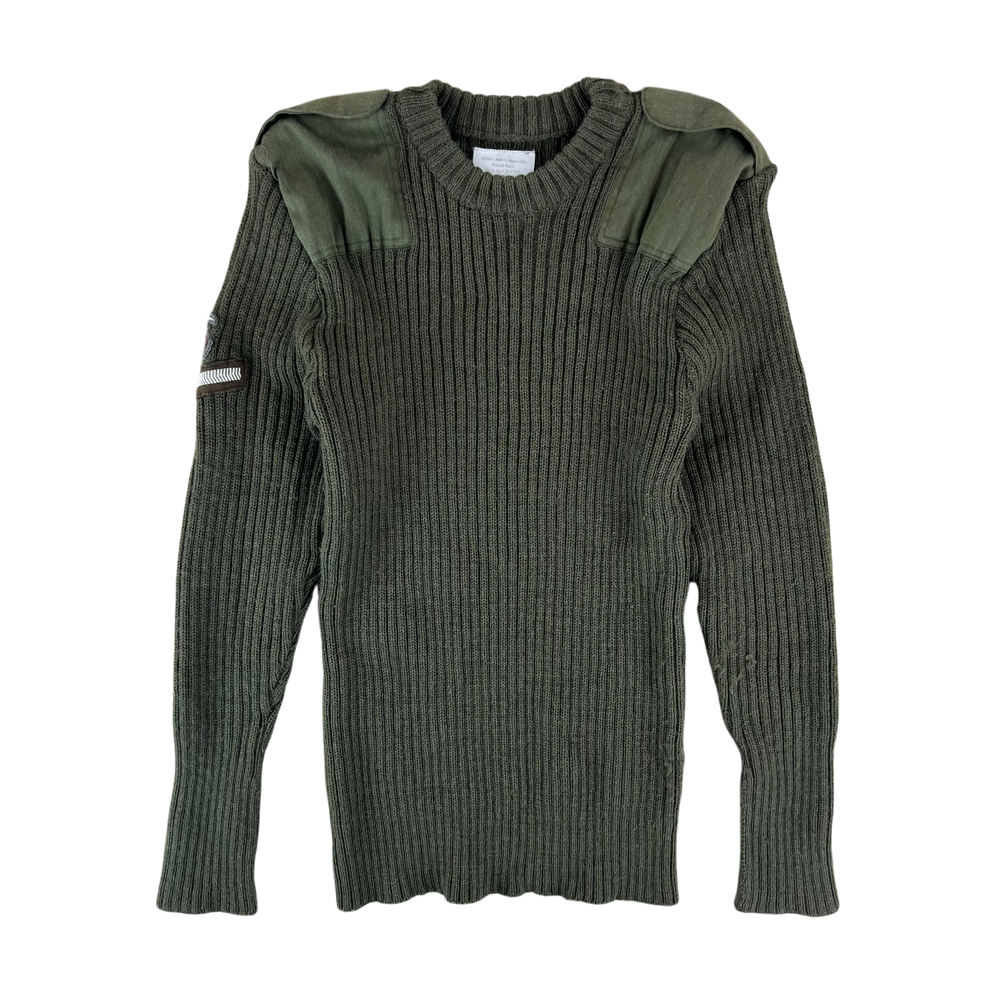 British Army Olive Green Pullover Jumper - Medium 100cm