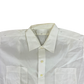 British Merchant Navy 50s Officer's Tropical Short Sleeve Shirt - Large