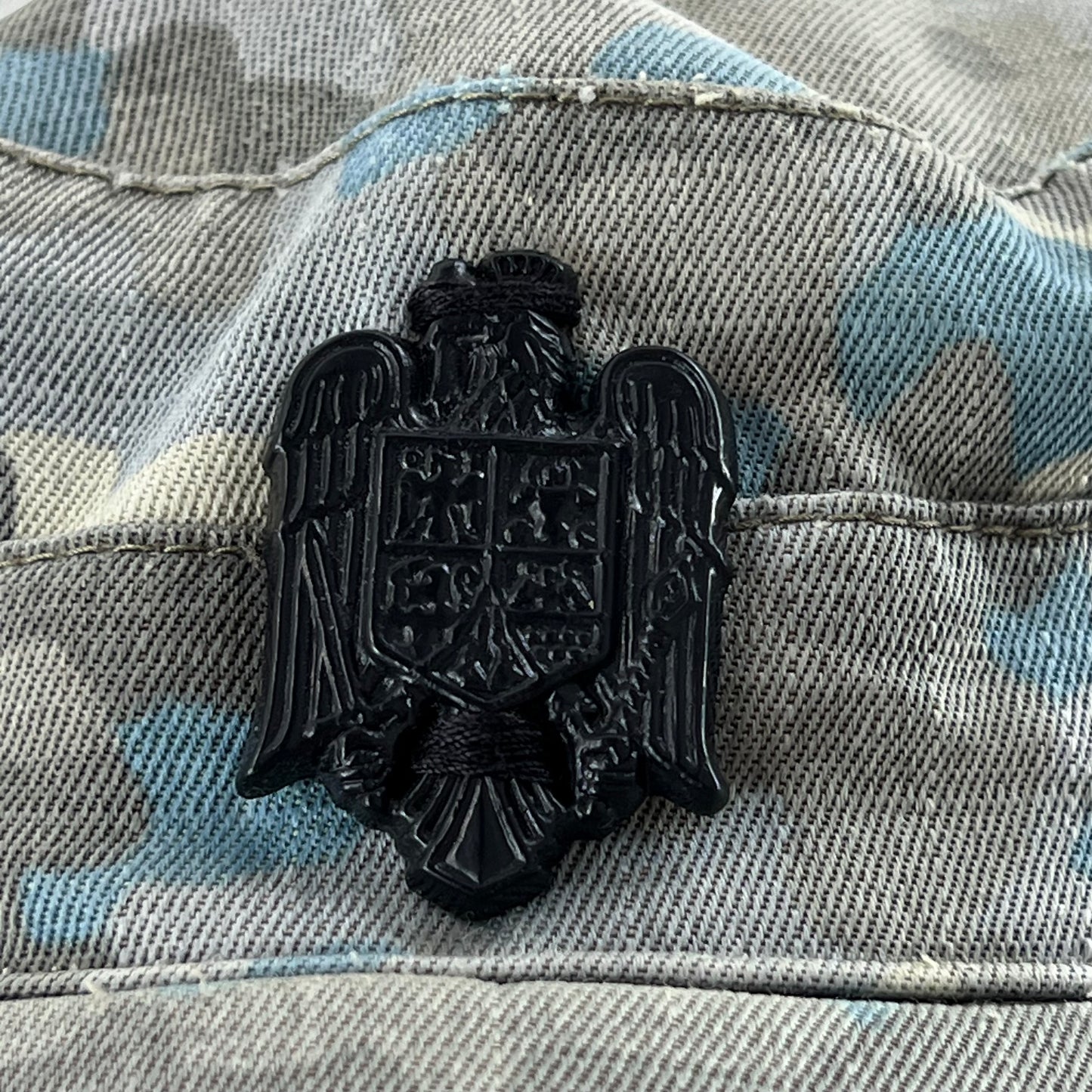 Romanian Air Force M2017 Blue Camouflage Cap - Small 55cm
