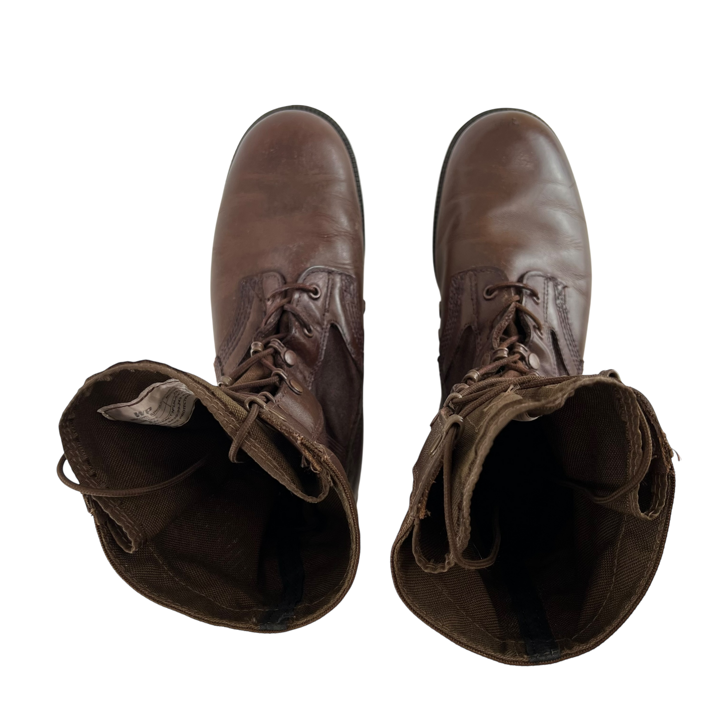 British Army WP Brown Jungle Combat Boots - Size 8M