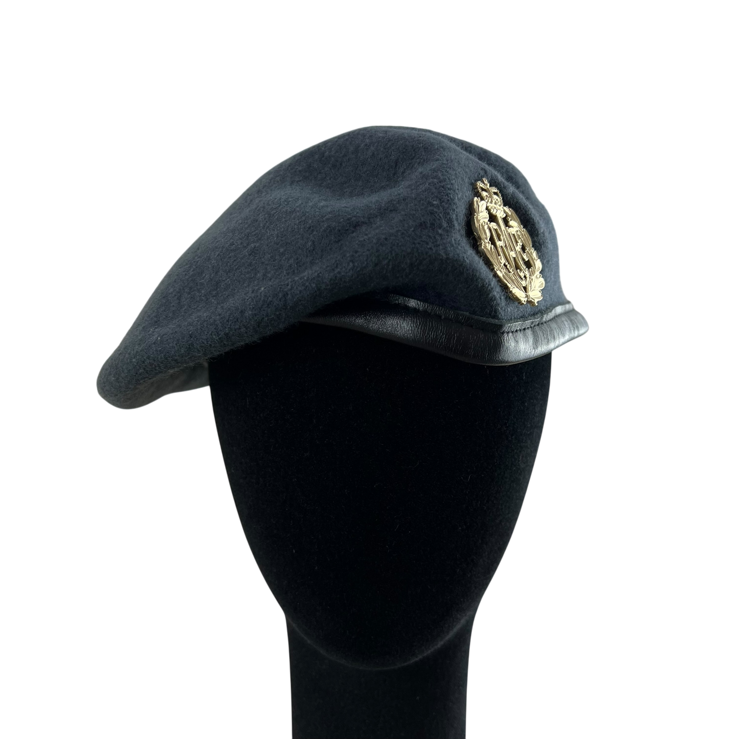 British RAF Beret w/ Badge - Medium 57cm