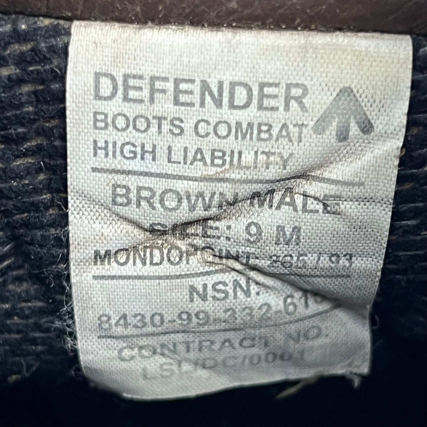British Army Altberg Defender Brown Combat Boots - Size 9M