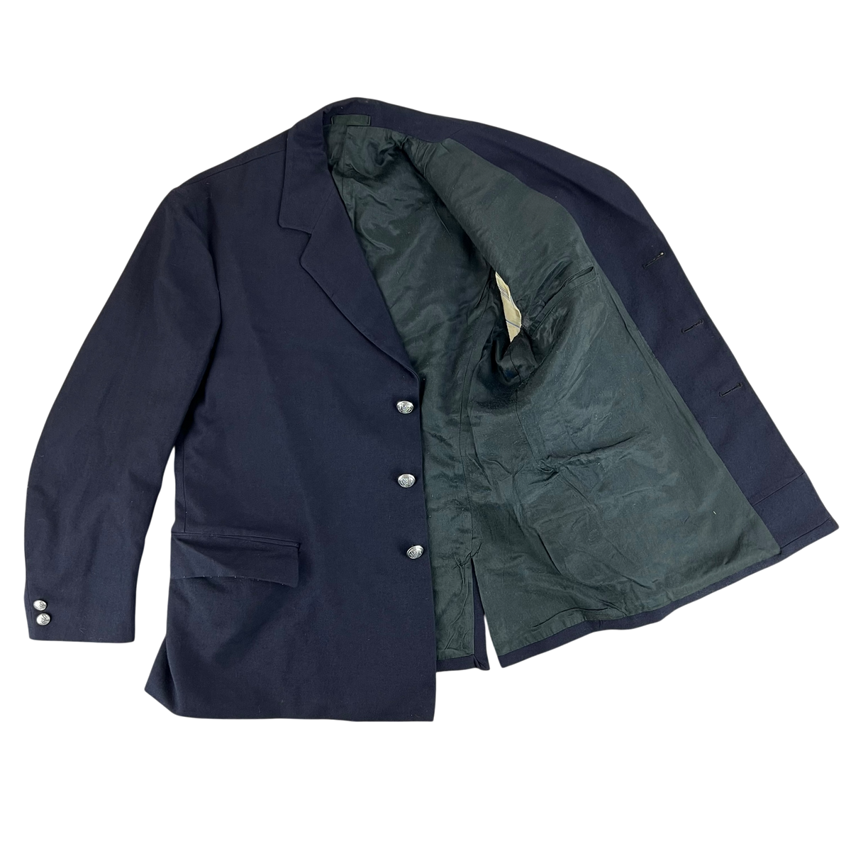 British Fire Brigade 70s Dress Jacket - Scottish Fife & Tayside - Large