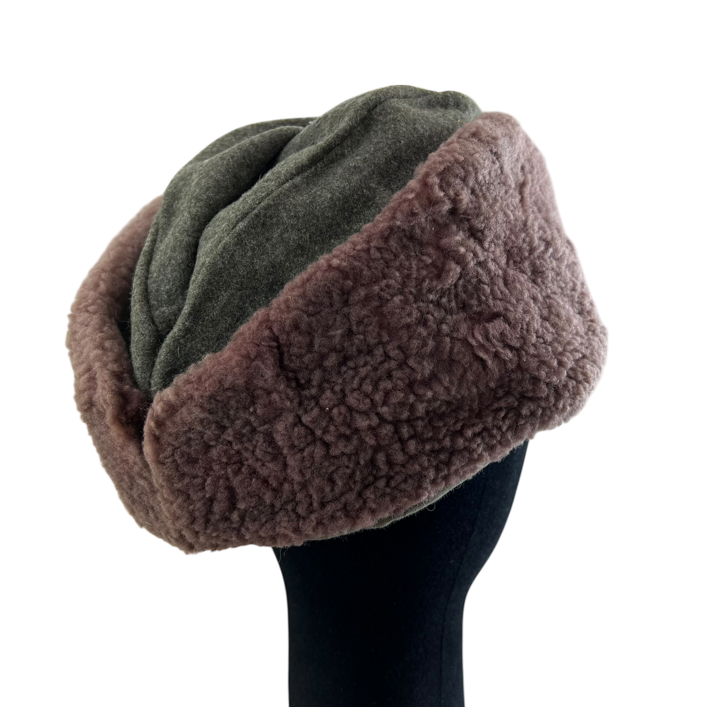 Swedish Army WW2 M43 Wool Ushanka Cap - Small 56cm