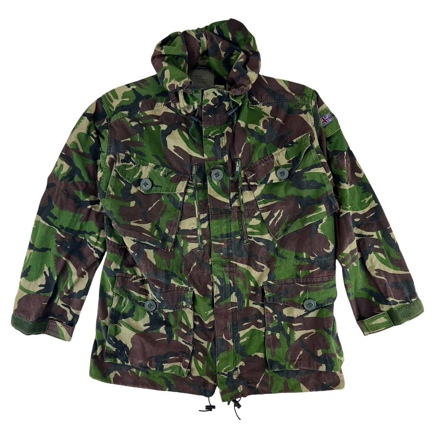 British Army S95 DPM Camouflage Windproof Combat Smock - 170/104