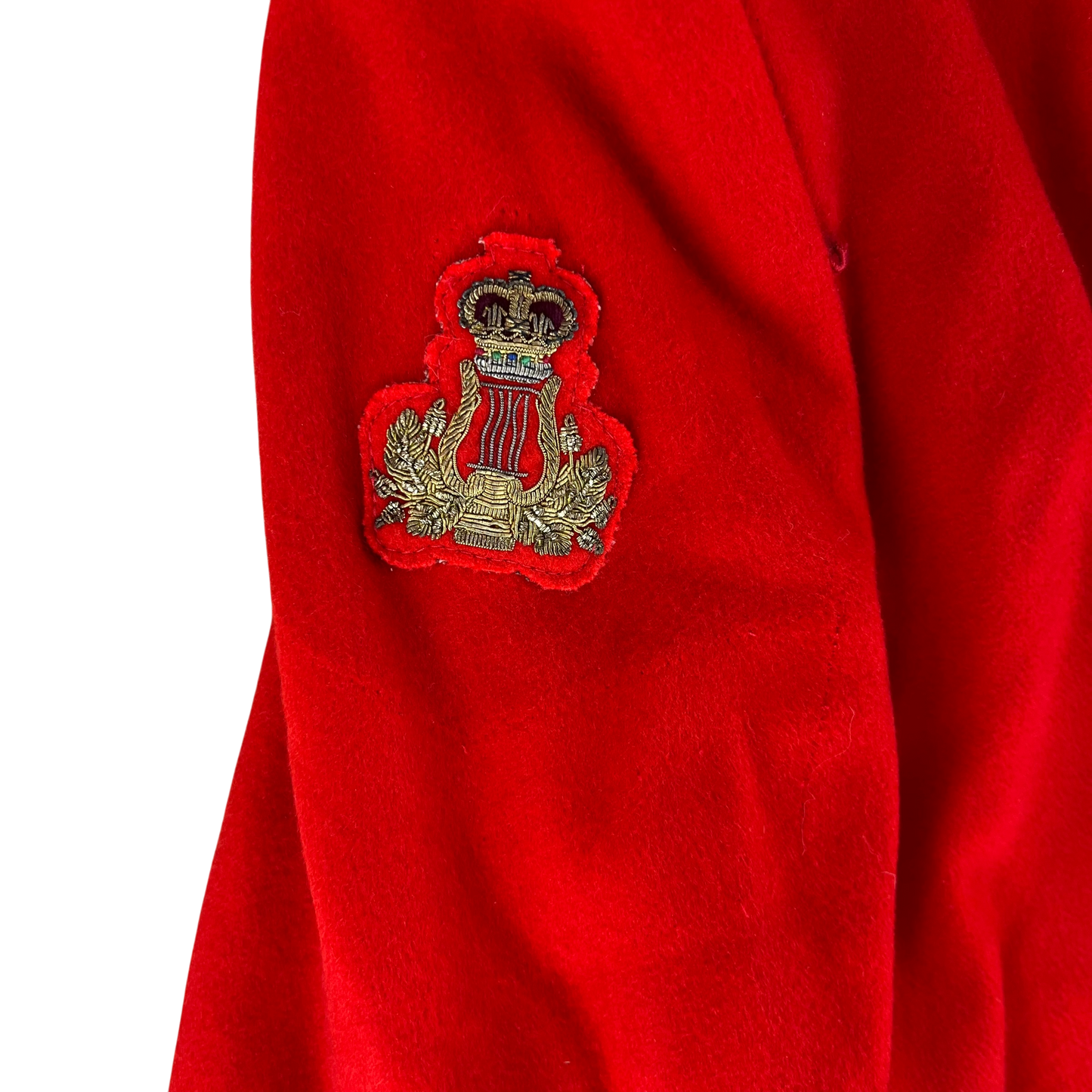 British Army Red Tunic Jacket - Queen's Division Minden Band - Large
