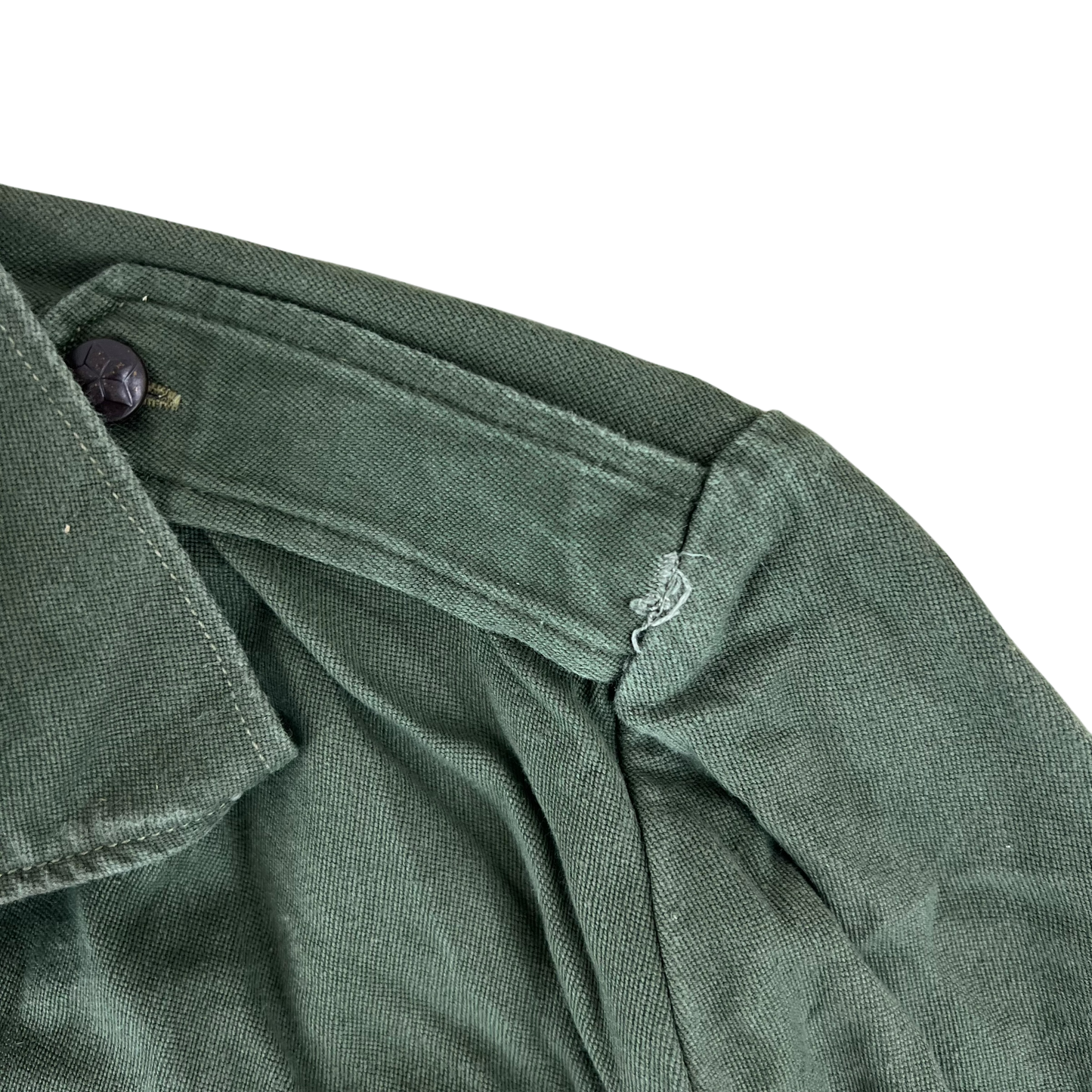 Bulgarian People's Army Olive Green Cossack Shirt - Large