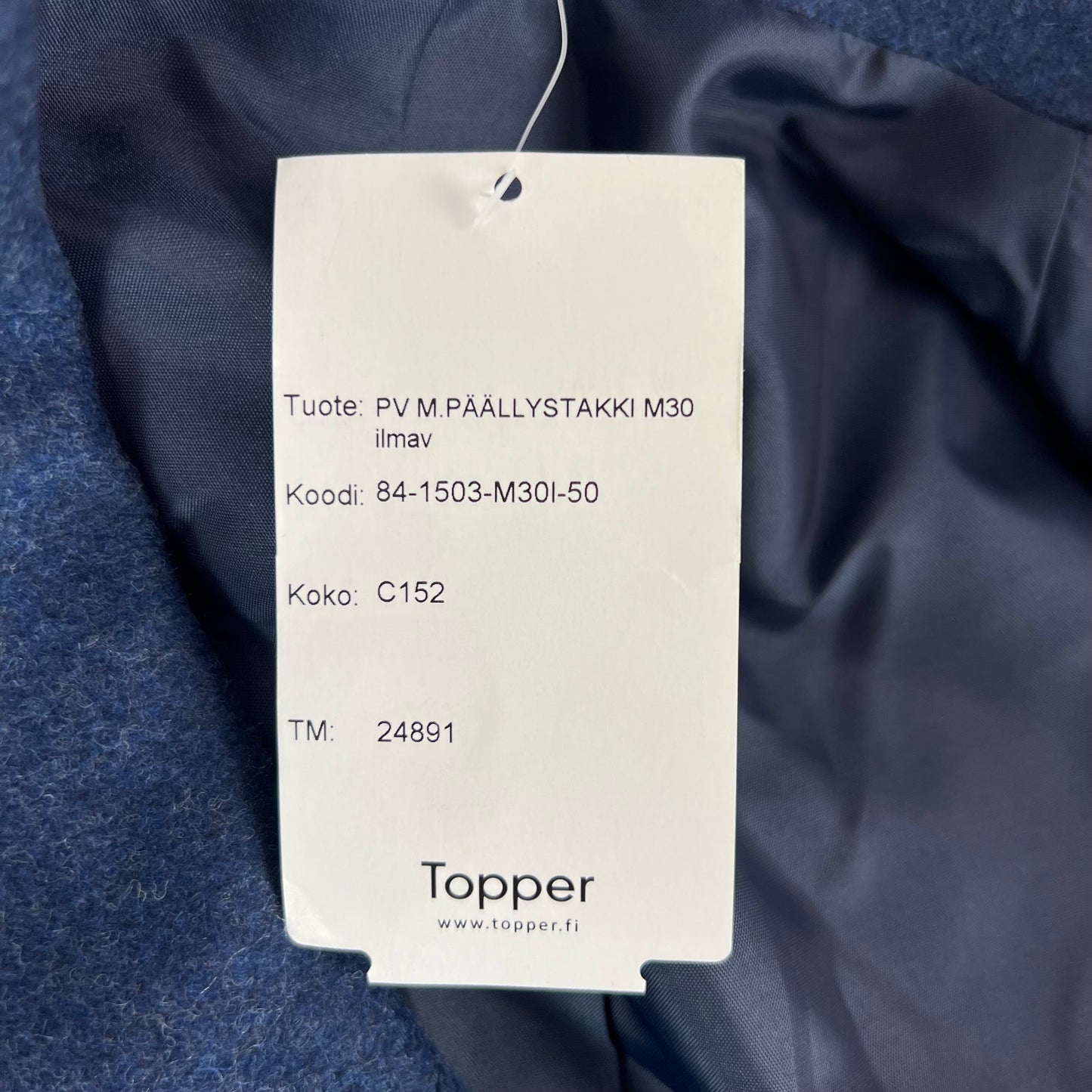 Finnish Air Force M83 Wool Blend Greatcoat - Medium