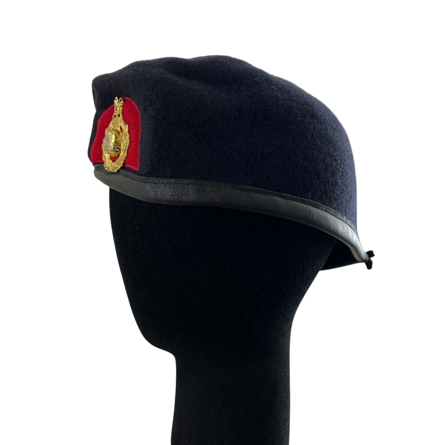 British Royal Marines Beret w/ Badge - Cadets - Medium 57cm