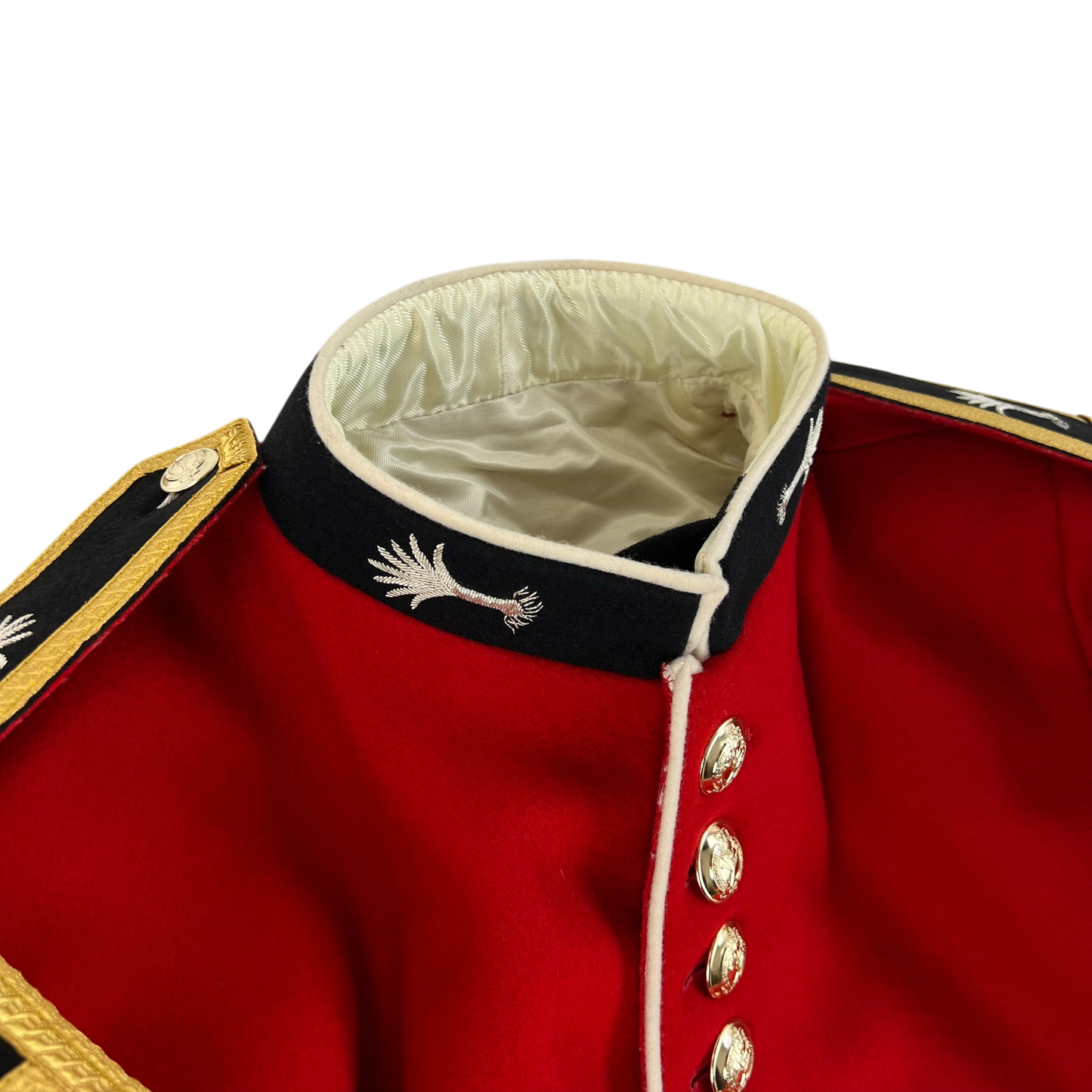 British Army RHQ SGTS Bandsman's Tunic Jacket w/ Wings - Welsh Guards - X Large