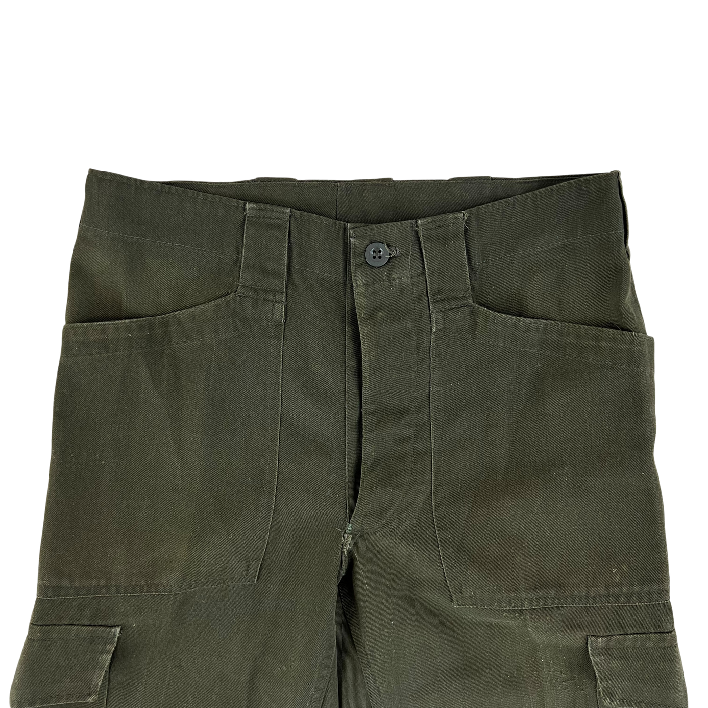 Austrian Army Olive Green Fatigue Trousers - W32 L31