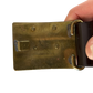 British Army Brown PVC Belt - Royal Highland Fusiliers - Small / Medium