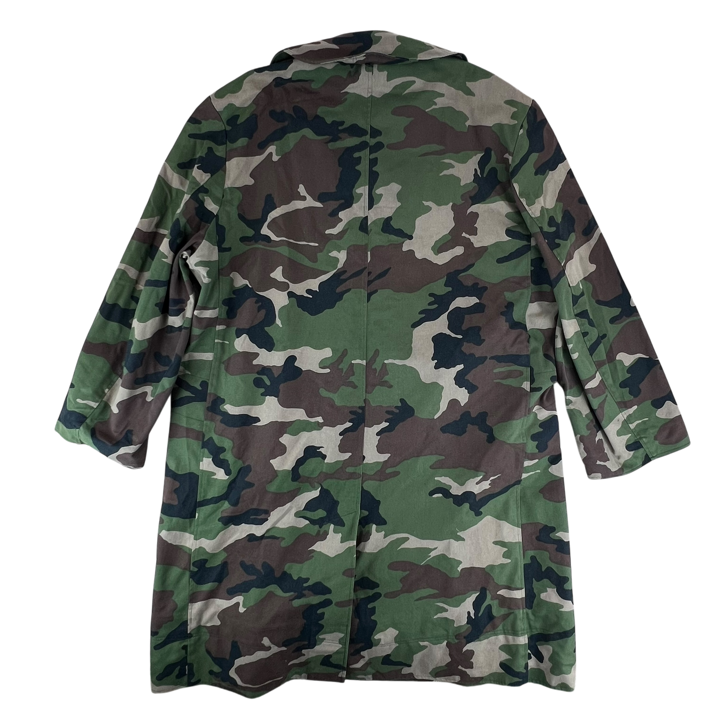 Slovak Army M97 Camouflage Dispatch Trench Coat - XXX Large