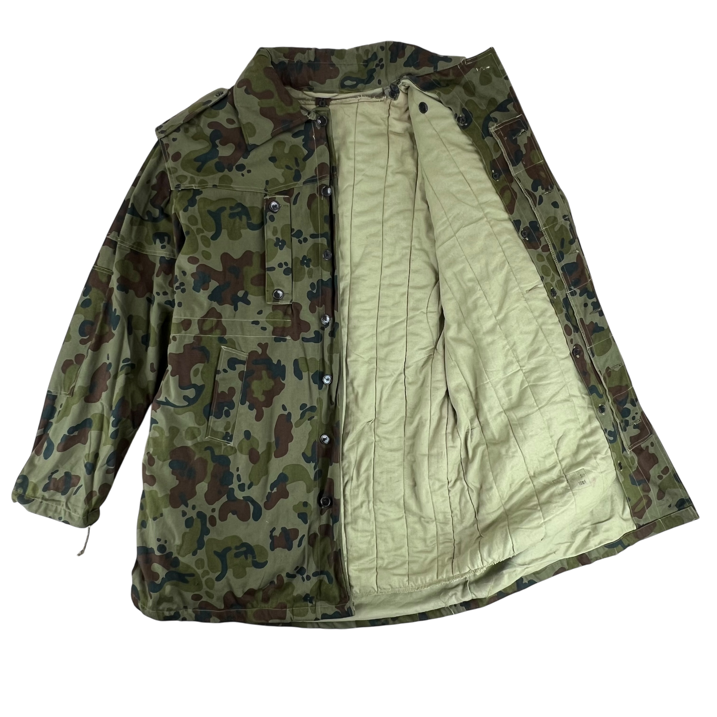 Romanian Army M1994 Fleck Leaf Camouflage Parka w/ Winter Liner - Medium