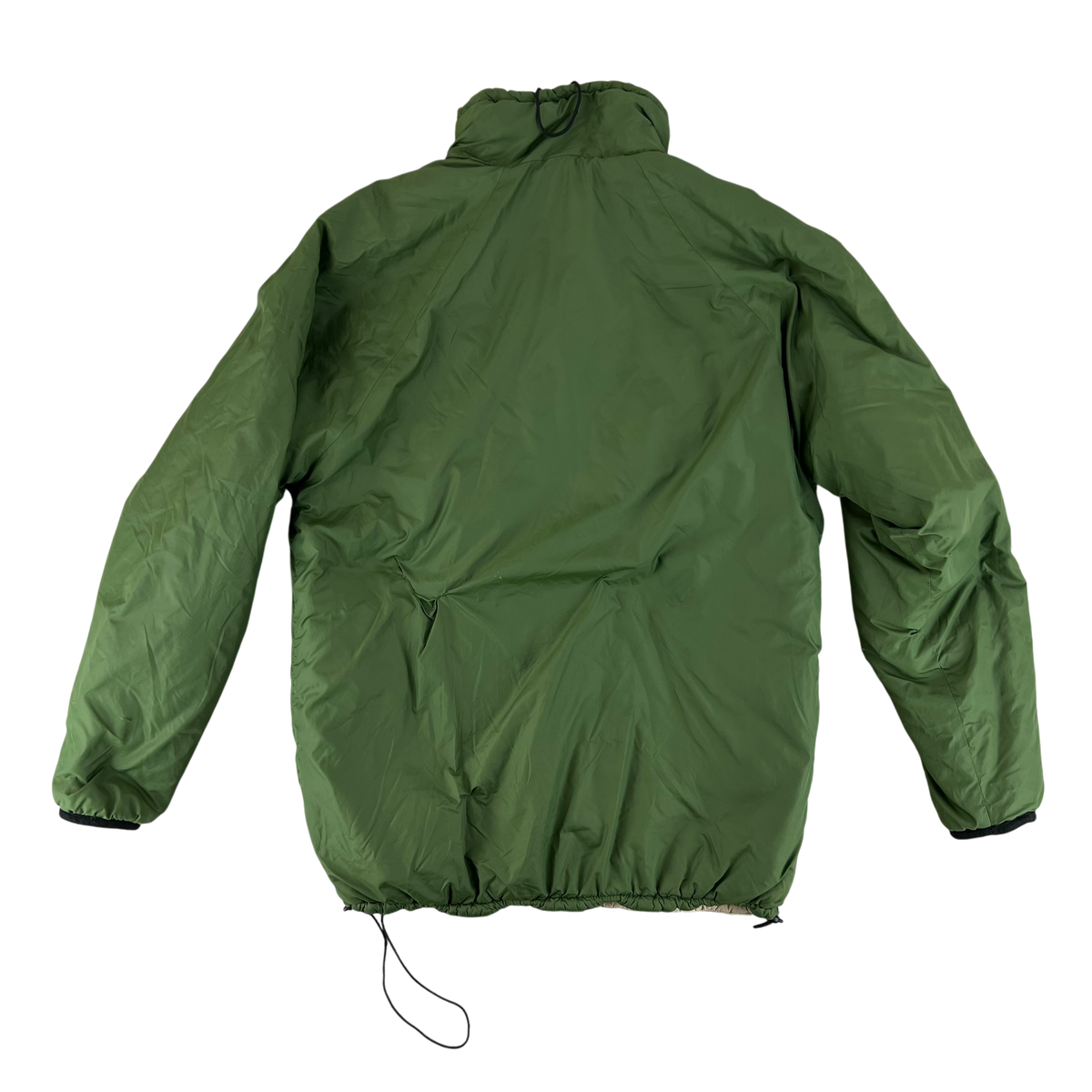British Army Reversible Thermal Olive Green / Tan Quilted Jacket - Medium