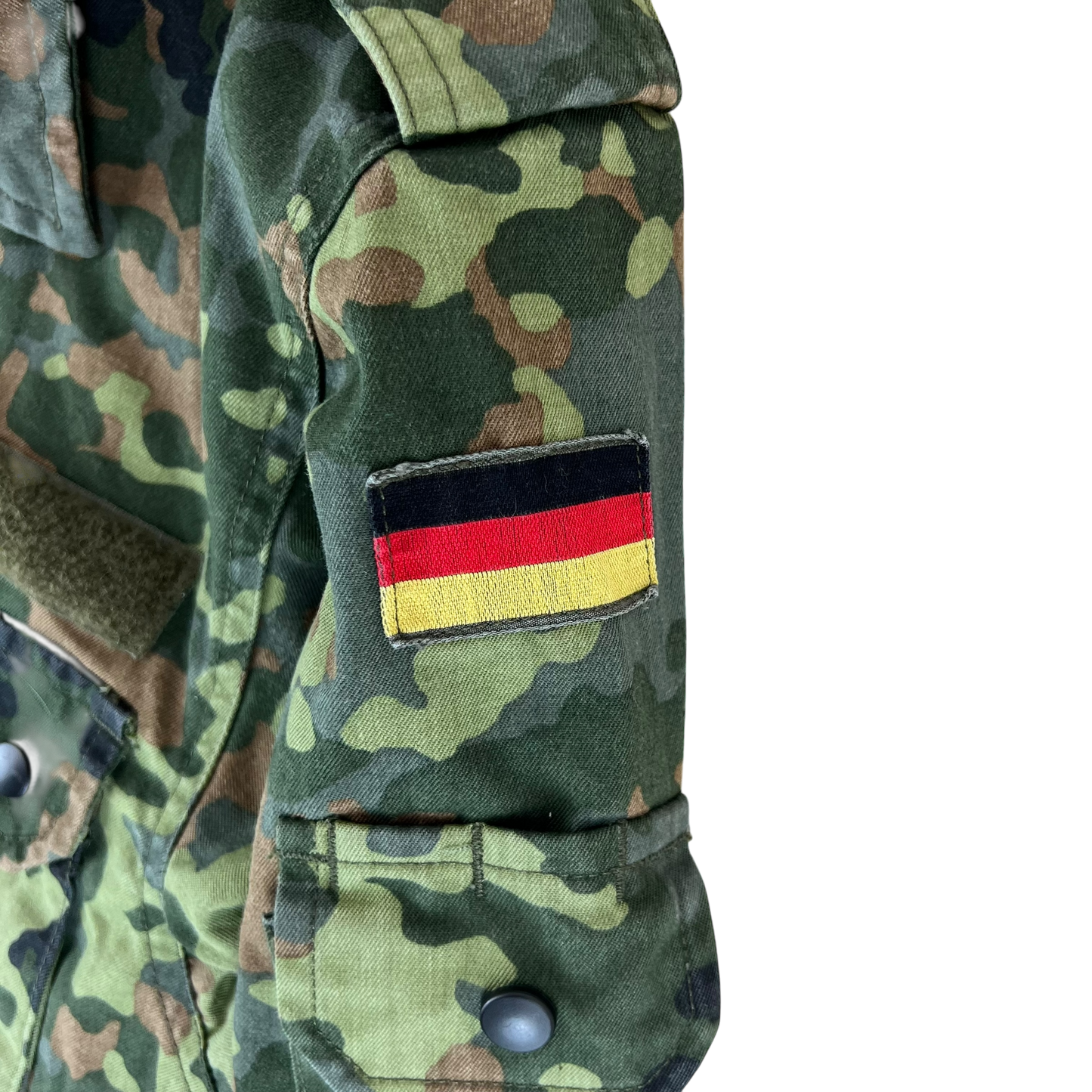 German Army Flecktarn Camouflage Long Sleeve Field Shirt - Large GrNr 13