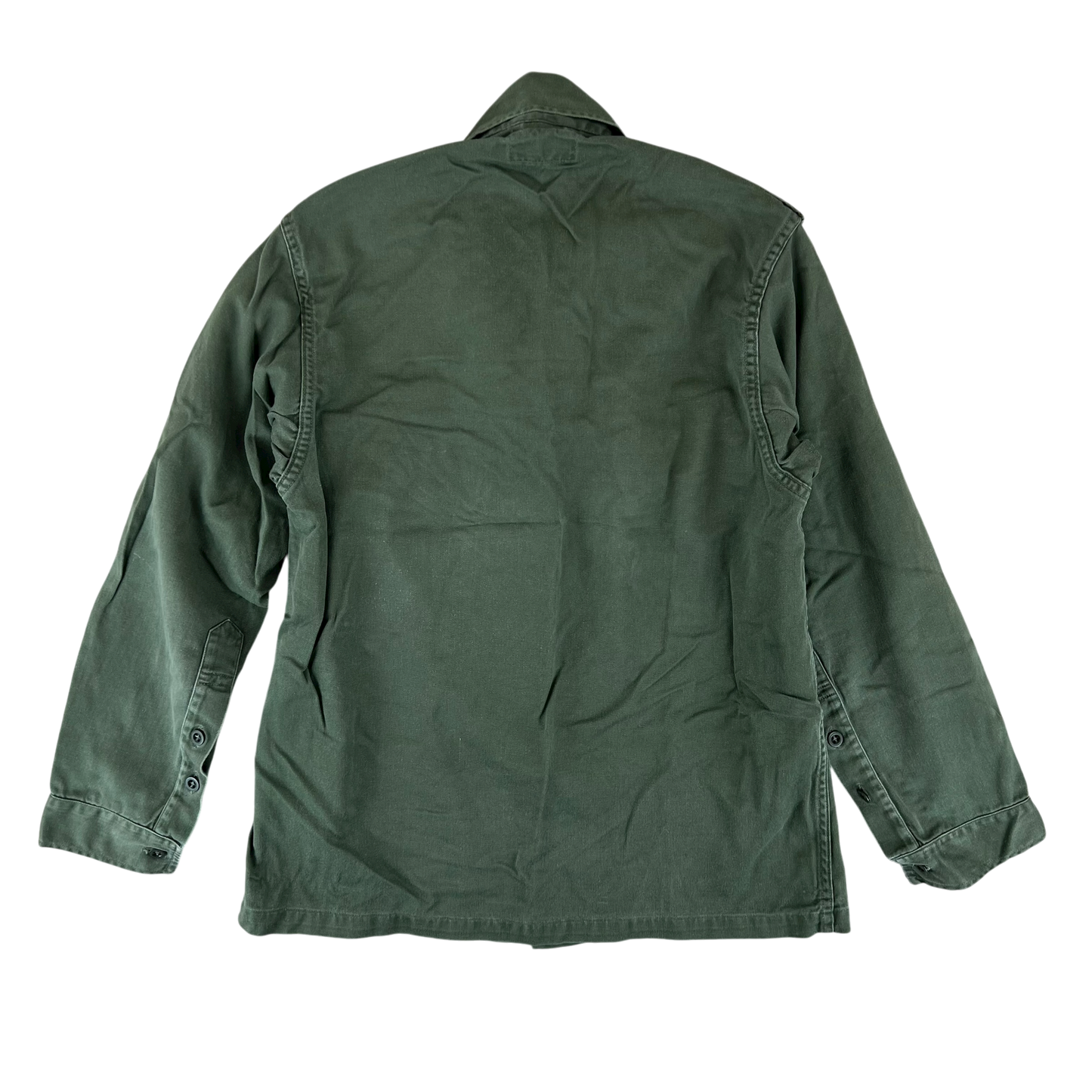 Dutch Army 70s Field Shirt Green Long Sleeve - Medium