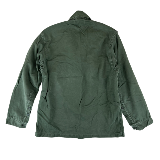Dutch Army 70s Field Shirt Green Long Sleeve - Medium