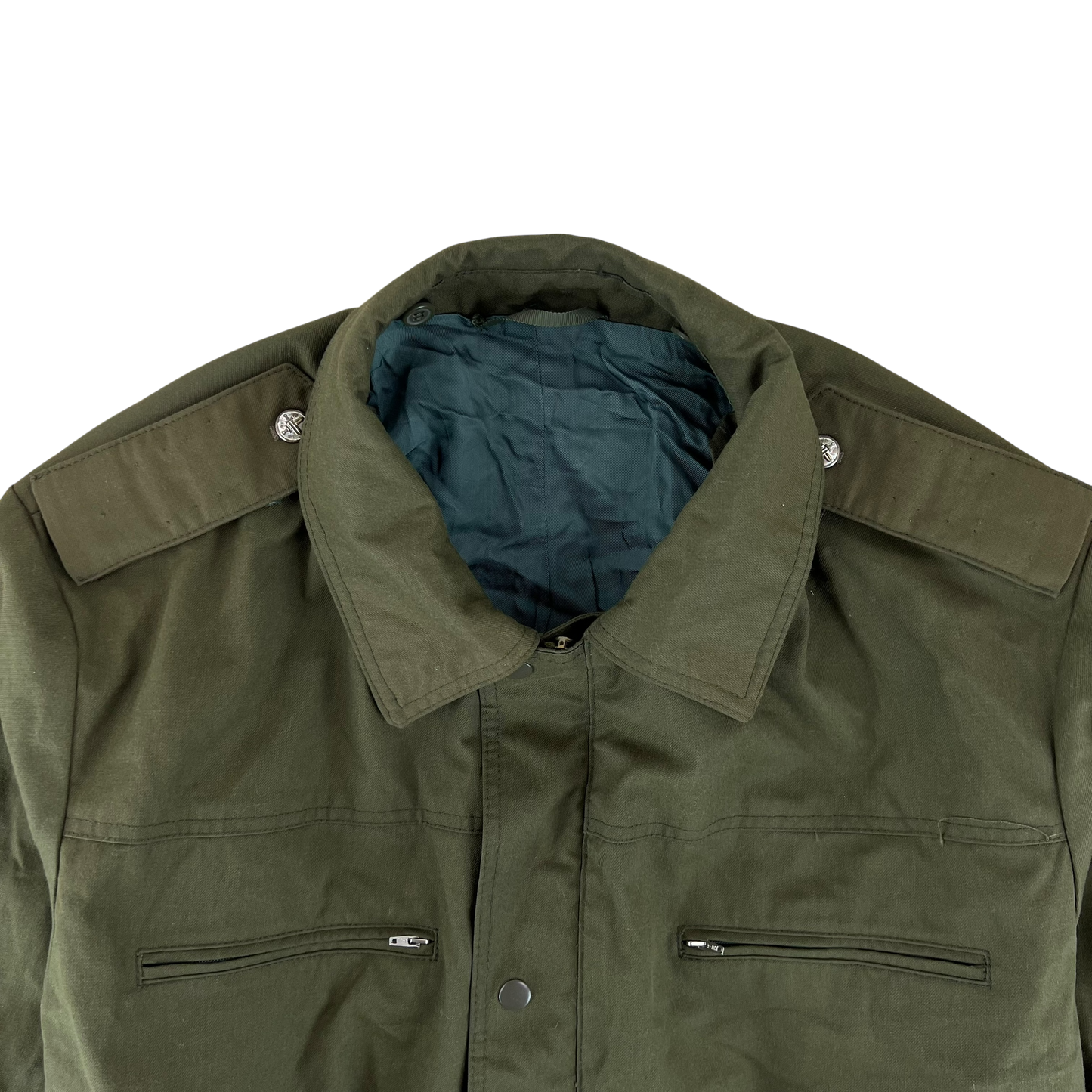 Czechoslovak Army M85 Guard's Coat Olive Green - Large